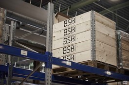 Supply Center BSB-Palette im Regal